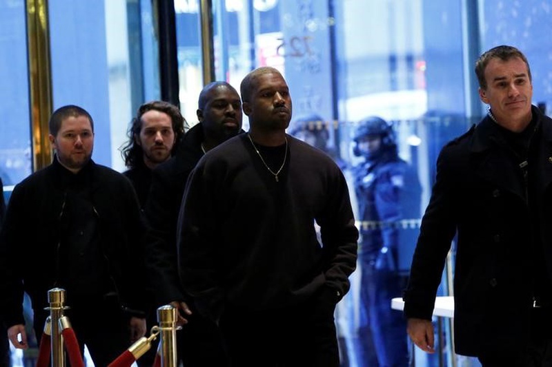 Image result for Kanye West meets President-elect at Trump Tower