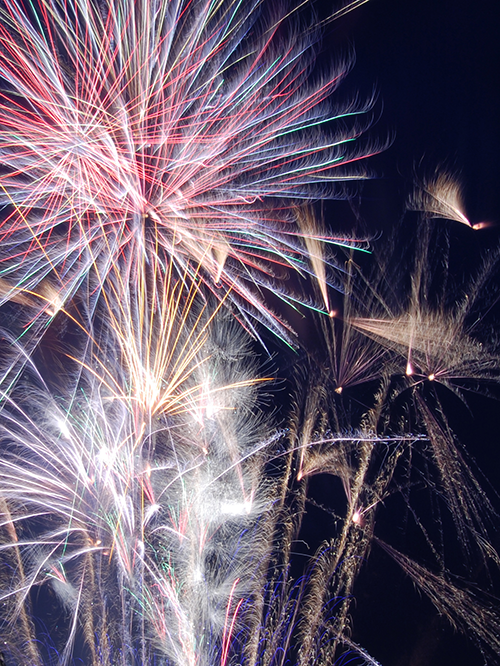 Fireworks over the Fox River