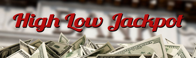 High Low Jackpot Banner