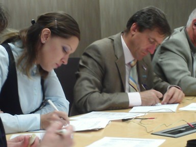 Six Ukrainian professions visited Wausau in mid-September to learn more about how local child protection, foster care and adoption agencies are run. The group plans to use the information they learn to improve services in their home country. Six Ukrainian professions visited Wausau in mid-September to learn more about how local child protection, foster care and adoption agencies are run. The group plans to use the information they learn to improve services in their home country.