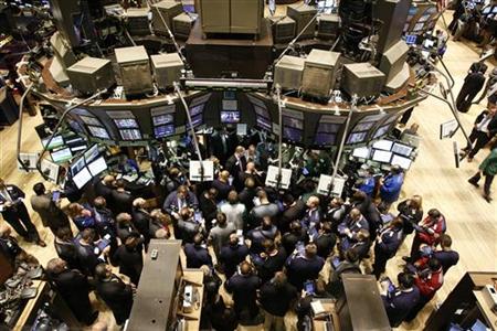 




Traders gather at the Bank of America kiosk on the floor of the New York Stock Exchange September 24, 2009, for the initial public offering (IPO) of Artio Global Investors Inc. REUTERS/Brendan McDermid

