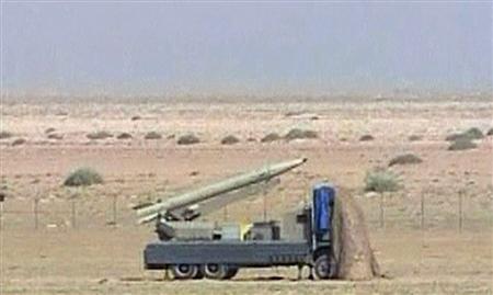 




Footage of a missile ready to be launched is seen at an unknown location in this video grab from Iranian state television Press TV September 27, 2009. REUTERS/Press TV

