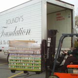 The Roundy's Foundation delivers pallets full of non-perishible food to 5 local food pantries; Oct. 14. 2009 The Roundy's Foundation delivers pallets full of non-perishible food to 5 local food pantries; Oct. 14. 2009
