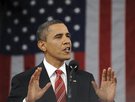 
President Barack Obama delivers his first State of the Union address on Capitol Hill in Washington, January 27, 2010. REUTERS/Tim Sloan/Pool
