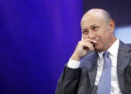 Lloyd Blankfein, Chairman and CEO of Goldman Sachs, participates in a panel discussion at the Clinton Global Initiative in New York September 23, 2009. REUTERS/Chip East
Lloyd Blankfein, Chairman and CEO of Goldman Sachs, participates in a panel discussion at the Clinton Global Initiative in New York September 23, 2009. REUTERS/Chip East