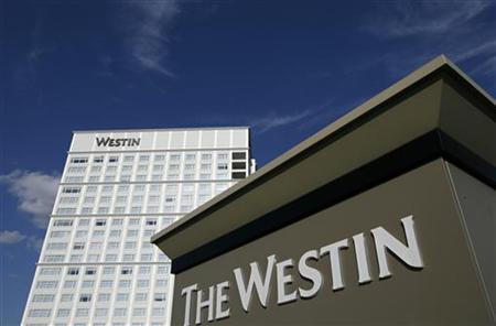 The Westin Lombard Yorktown Center, a hotel of the Starwood chain, is pictured in Lombard, Illinois July 24, 2008 file photo. REUTERS/Jeff Haynes
The Westin Lombard Yorktown Center, a hotel of the Starwood chain, is pictured in Lombard, Illinois July 24, 2008 file photo. REUTERS/Jeff Haynes