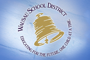 Wausau School District logo. Wausau School District logo.
