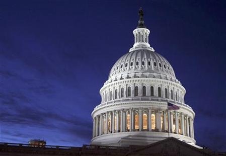 
The U.S. Capitol Dome is seen on Capitol Hill in Washington January 14, 2010. Picture taken January 14. file photo. REUTERS/Larry Downing
