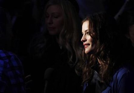 
Actress Liv Tyler attends the G-Star fashion show featuring the Fall 2010 collection, part of New York Fashion Week February 16, 2010. REUTERS /Natalie Behring
