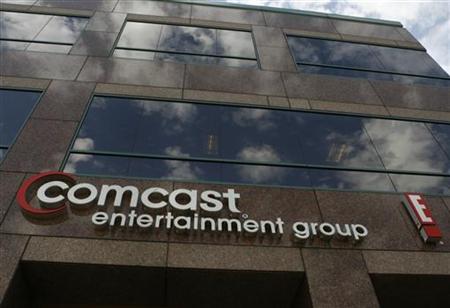 
The offices and studios of Comcast Entertainment Group are pictured in Los Angeles in this November 12, 2009 file photo. REUTERS/Fred Prouser
