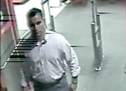 Security camera image from the Target at the Fox River Mall in Grand Chute.