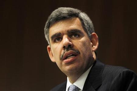 
Mohamed El-Erian, CEO of Pacific Investment Management Company (PIMCO), gives the keynote address at the Symposium on Interest Rate Risk Management in Arlington January 29, 2010. REUTERS/Jason Reed

