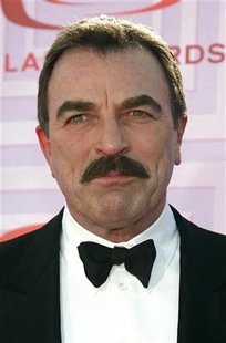 
Actor Tom Selleck of "Magnum, P.I." arrives at the TV Land Awards in Los Angeles, California in this April 19, 2009 file photo. REUTERS/Jason Redmond
