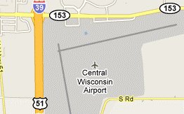 Central Wisconsin Airport in Mosinee, WI Central Wisconsin Airport in Mosinee, WI