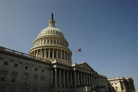 The United States Capitol building is seen as legislators move into a weekend of crucial health care deliberations in Washington March 19, 2010. REUTERS/Jim Bourg
The United States Capitol building is seen as legislators move into a weekend of crucial health care deliberations in Washington March 19, 2010. REUTERS/Jim Bourg
