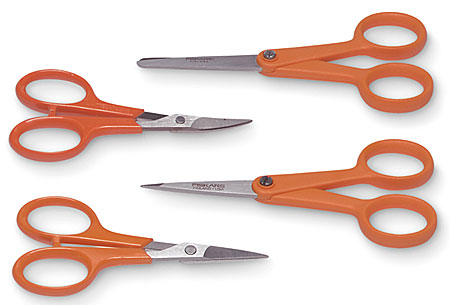 Sciscors manufactured by Fiskars. Sciscors manufactured by Fiskars.