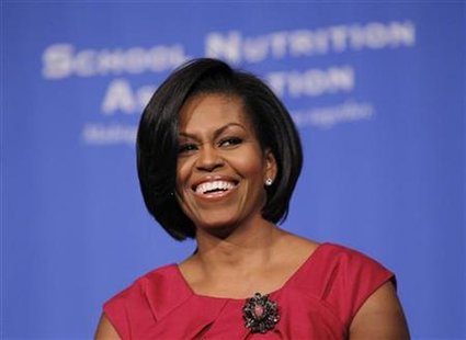 First lady Michelle Obama. REUTERS/Jason Reed
First lady Michelle Obama. REUTERS/Jason Reed