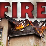 Fire under investigation copyright Midwest Communications, Inc. Fire under investigation copyright Midwest Communications, Inc.