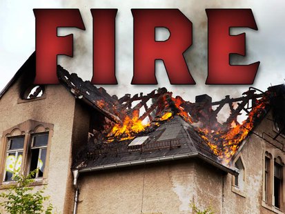 Fire under investigation copyright Midwest Communications, Inc. Fire under investigation copyright Midwest Communications, Inc.