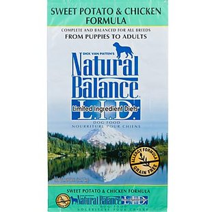 Natural Balance Pet Foods Sweet Potato & Chicken dry dog food. Natural Balance Pet Foods Sweet Potato & Chicken dry dog food.
