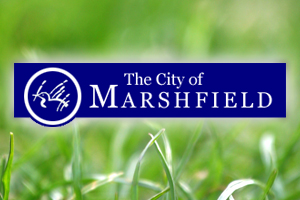 Marshfield city logo.