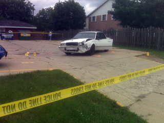 Neenah police have arrested a man that allegedly tried to run down another man with his car. July 6, 2010. (courtesy of FOX 11).
