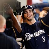 Ryan Braun of the Milwaukee Brewers. Ryan Braun of the Milwaukee Brewers.