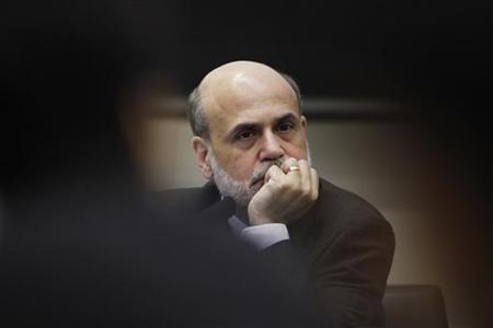 Federal Reserve Chairman Ben Bernanke attends a conference hosted by the Bank of Japan in Tokyo May 26, 2010. U.S. inflation expectations were very stable and well-anchored at a low level despite pronounced swings in the past few years, Bernanke said on Wednesday. REUTERS/Yuriko Nakao
Federal Reserve Chairman Ben Bernanke attends a conference hosted by the Bank of Japan in Tokyo May 26, 2010. U.S. inflation expectations were very stable and well-anchored at a low level despite pronounced swings in the past few years, Bernanke said on Wednesday. REUTERS/Yuriko Nakao