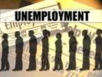 Unemployment graphic. Unemployment graphic.