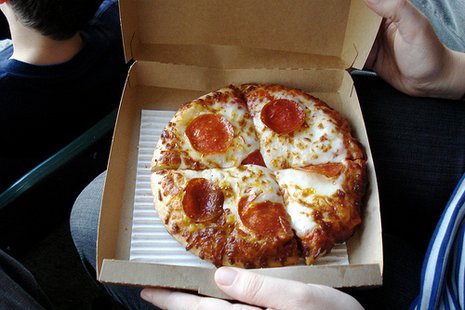 A Palermo's pizza