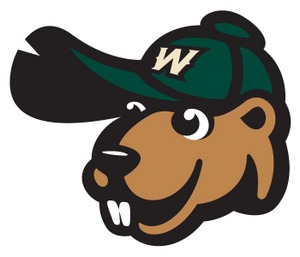Woody, the mascot of the Wisconsin Woodchucks baseball team.