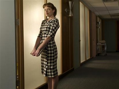 
Elisabeth Moss as Peggy Olson in AMC's "Mad Men". REUTERS/Handout
