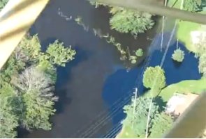 Youtube video of the Battle Creek oil spill