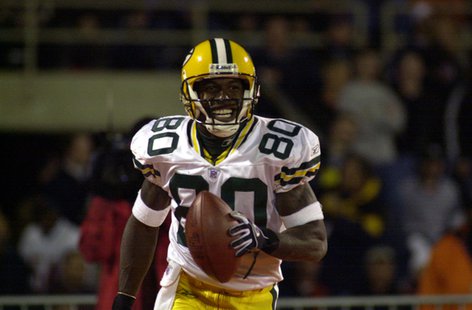 Donald Driver of the Green Bay Packers. Donald Driver of the Green Bay Packers.