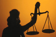 The scales of justice The scales of justice