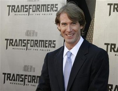 Director Michael Bay poses at the Los Angeles premiere of his film "Transformers: Revenge of the Fallen" in this June 22, 2009 file photo. REUTERS/Fred Prouser
Director Michael Bay poses at the Los Angeles premiere of his film "Transformers: Revenge of the Fallen" in this June 22, 2009 file photo. REUTERS/Fred Prouser