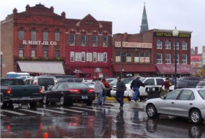Detroit's Eastern Market is where a Kalamazoo Farmers Market will research.