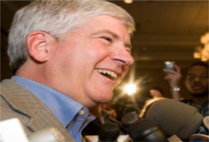 Governor Rick Snyder (R-Ann Arbor)