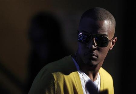 
The rapper known as T.I. reacts at the 2010 VH1 Hip Hop Honors in New York City June 3, 2010. REUTERS/Jessica Rinaldi
