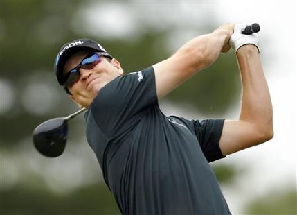 
Zach Johnson at the Deutsche Bank Championship golf tournament in Norton, Massachusetts September 3, 2010. REUTERS/Brian Snyder
