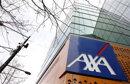 
The AXA Asia Pacific logo sign is seen on a signboard at its headquarters in Melbourne September 9, 2010. Australia's competition regulator has blocked National Australia Bank's $12 billion bid for AXA Asia Pacific for a second time, dealing a blow to NAB's efforts to cement its dominance in the world's fourth-largest wealth management market. REUTERS/Mick Tsikas
