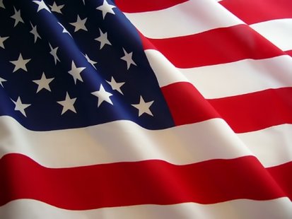 American flag graphic.