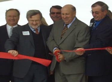 Governor Doyle cuts the ribbon to mark the end of the six-year, $309 million Highway 51-29 interchange project in Wausau.  