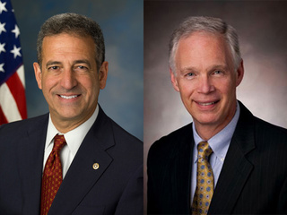 Candidates for U.S. Senate Russ Feingold (D), left, and Ron Johnson (R). (courtesy of FOX 11). Candidates for U.S. Senate Russ Feingold (D), left, and Ron Johnson (R). (courtesy of FOX 11).