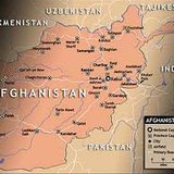 Afghanistan map.