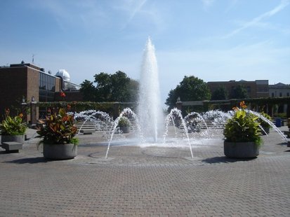 Indiana State Campus Fountain