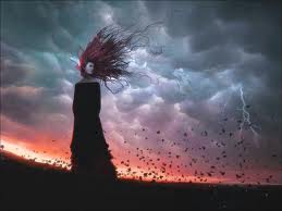 Windy conditions.