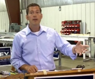 Sean Duffy releases his jobs plan at Major Industries in Wasuau Sean Duffy releases his jobs plan at Major Industries in Wasuau