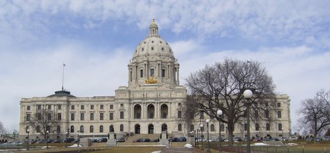 The Capital Building of St.Paul, Minnesota as pictured in early spring.  Photo courtesy of Joseph Yetman Photography, LLC  josephyetmanphotography.com