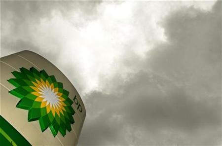 A British Petroleum (BP) sign is seen at a petrol station in south London July 29, 2008. REUTERS/Dylan Martinez
A British Petroleum (BP) sign is seen at a petrol station in south London July 29, 2008. REUTERS/Dylan Martinez